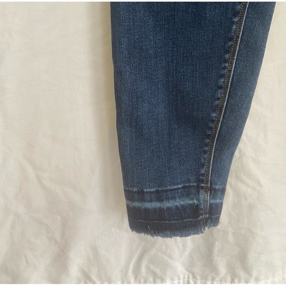 SPANX MEDIUM WASH DENIM LEGGING Size Large - Picture 5 of 12